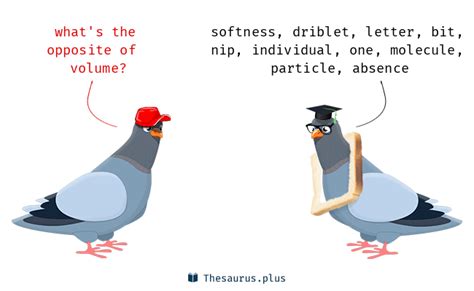 antonym for volume.